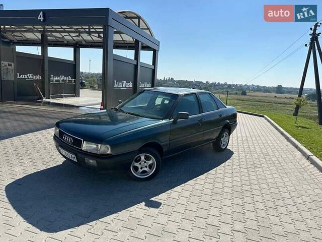 Зеленый Ауди 80, объемом двигателя 1.8 л и пробегом 300 тыс. км за 1297 $, фото 8 на Automoto.ua