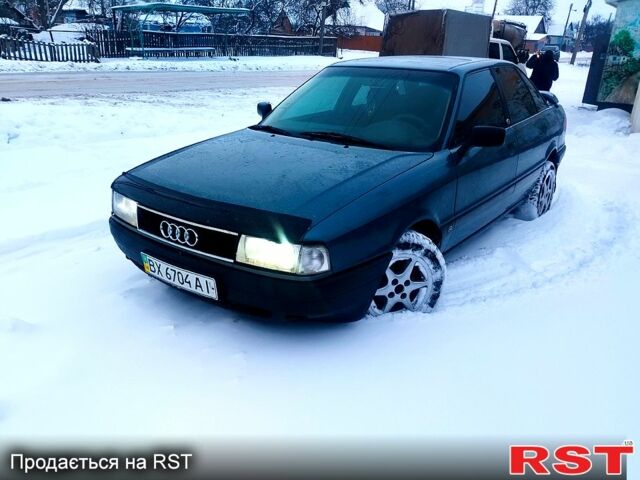 Зеленый Ауди 80, объемом двигателя 1.6 л и пробегом 0 тыс. км за 1550 $, фото 6 на Automoto.ua