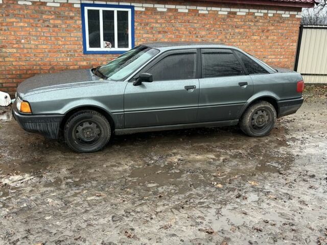 Зеленый Ауди 80, объемом двигателя 1.6 л и пробегом 200 тыс. км за 2000 $, фото 1 на Automoto.ua