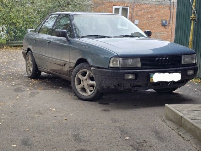 Зеленый Ауди 80, объемом двигателя 2 л и пробегом 300 тыс. км за 2200 $, фото 2 на Automoto.ua