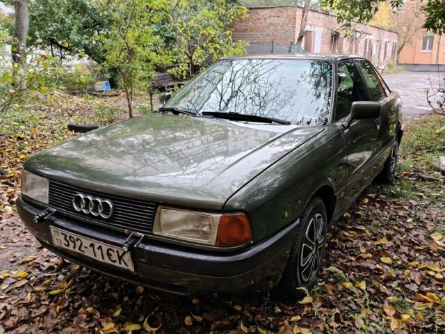 Ауди 80 1991 в Полтаве на Automoto.ua Зеленый Ауди 80, объемом двигателя 0 л и пробегом 340 тыс. км за 1150 $, фото 3 на Automoto.ua
