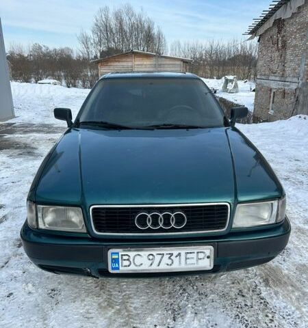 Зеленый Ауди 80, объемом двигателя 1.98 л и пробегом 100 тыс. км за 2100 $, фото 2 на Automoto.ua