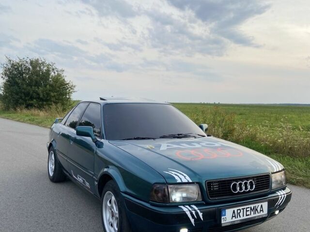 Зеленый Ауди 80, объемом двигателя 2.8 л и пробегом 420 тыс. км за 3950 $, фото 5 на Automoto.ua