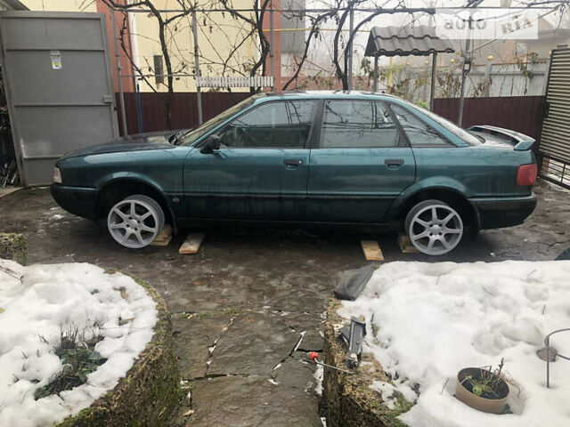 Зеленый Ауди 80, объемом двигателя 2 л и пробегом 374 тыс. км за 2900 $, фото 47 на Automoto.ua