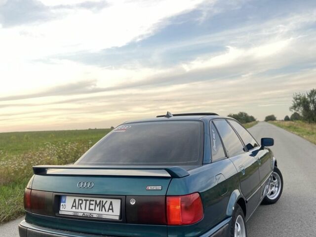 Зеленый Ауди 80, объемом двигателя 2.8 л и пробегом 420 тыс. км за 3950 $, фото 3 на Automoto.ua