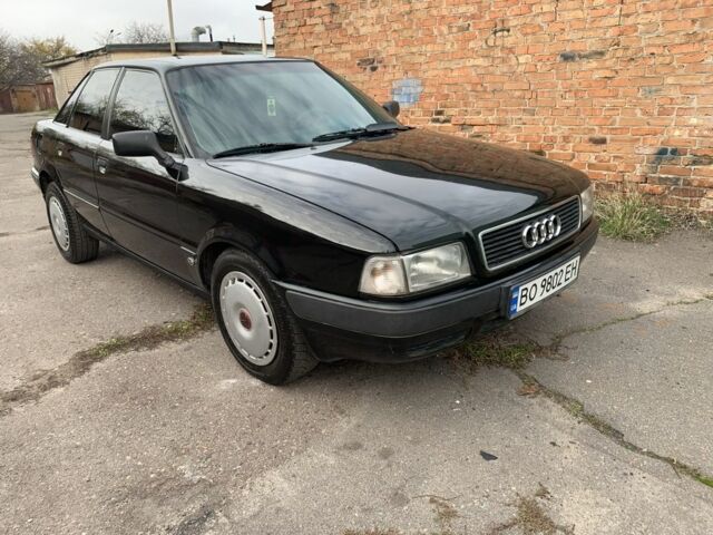 Зеленый Ауди 80, объемом двигателя 2 л и пробегом 356 тыс. км за 3000 $, фото 16 на Automoto.ua