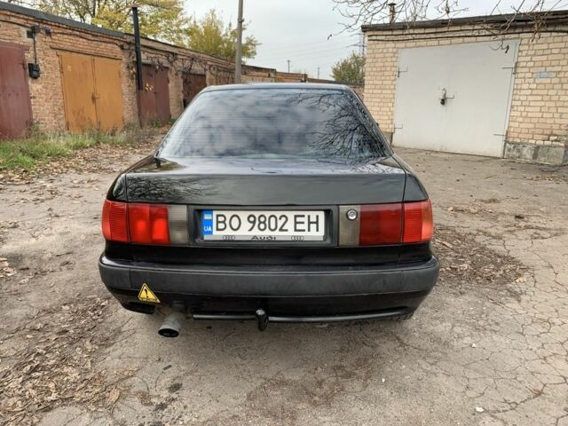 Зеленый Ауди 80, объемом двигателя 2 л и пробегом 356 тыс. км за 3000 $, фото 9 на Automoto.ua