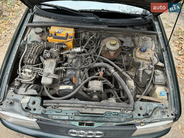 Зелений Ауді 80, об'ємом двигуна 2 л та пробігом 404 тис. км за 3100 $, фото 61 на Automoto.ua