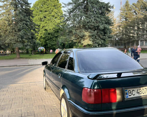 Зелений Ауді 80, об'ємом двигуна 2 л та пробігом 350 тис. км за 2400 $, фото 1 на Automoto.ua