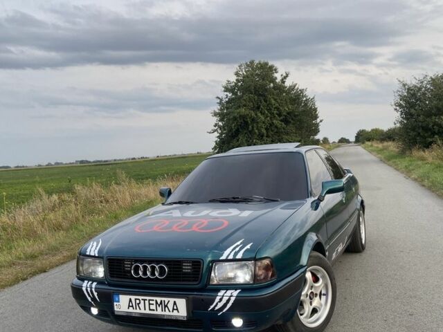 Зеленый Ауди 80, объемом двигателя 2.8 л и пробегом 420 тыс. км за 3950 $, фото 4 на Automoto.ua