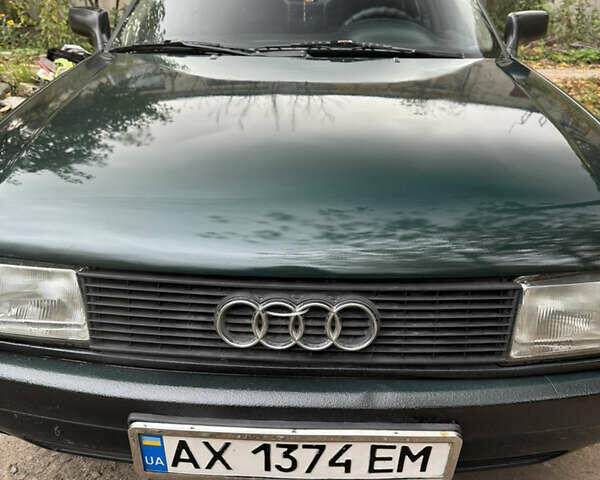 Зелений Ауді 80, об'ємом двигуна 2 л та пробігом 404 тис. км за 3100 $, фото 14 на Automoto.ua