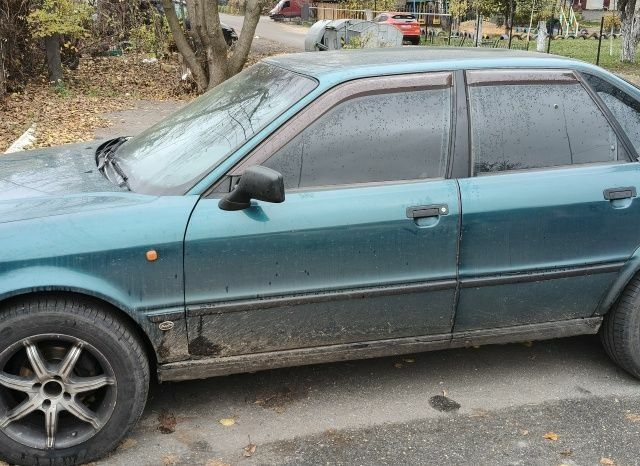 Зеленый Ауди 80, объемом двигателя 2.3 л и пробегом 450 тыс. км за 1065 $, фото 1 на Automoto.ua