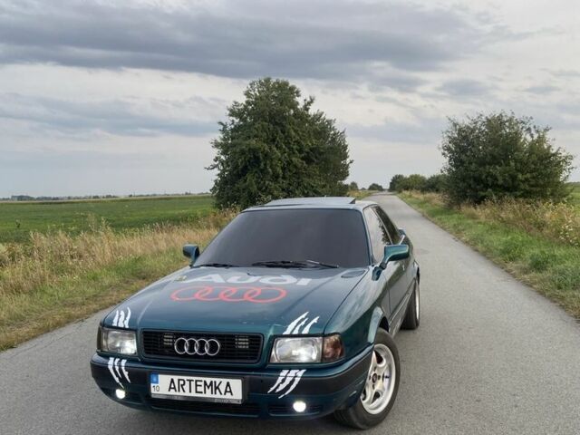 Зеленый Ауди 80, объемом двигателя 2.8 л и пробегом 420 тыс. км за 3950 $, фото 6 на Automoto.ua