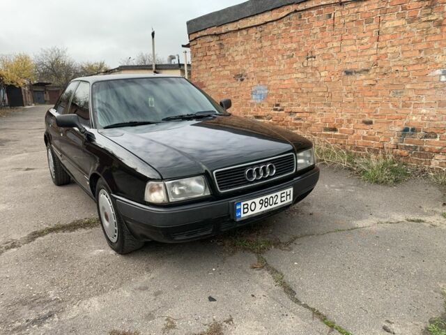 Зеленый Ауди 80, объемом двигателя 2 л и пробегом 356 тыс. км за 3000 $, фото 13 на Automoto.ua