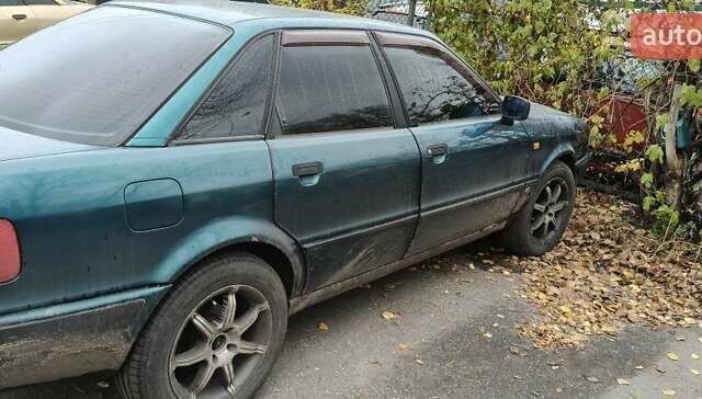 Зеленый Ауди 80, объемом двигателя 2.3 л и пробегом 450 тыс. км за 1065 $, фото 1 на Automoto.ua