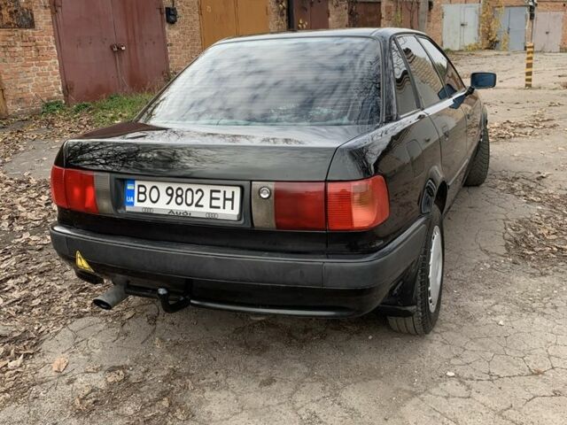 Зеленый Ауди 80, объемом двигателя 2 л и пробегом 356 тыс. км за 3000 $, фото 3 на Automoto.ua