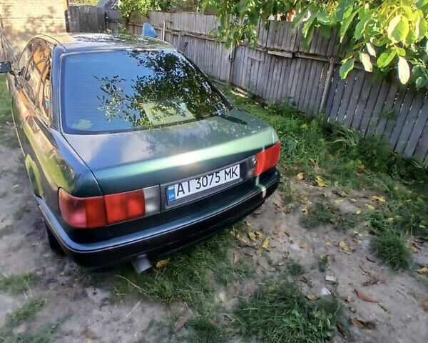 Зеленый Ауди 80, объемом двигателя 1.98 л и пробегом 480 тыс. км за 2400 $, фото 2 на Automoto.ua