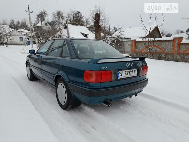 Зелений Ауді 80, об'ємом двигуна 2 л та пробігом 197 тис. км за 4100 $, фото 2 на Automoto.ua