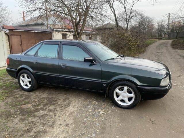 Зелений Ауді 80, об'ємом двигуна 2 л та пробігом 200 тис. км за 2200 $, фото 1 на Automoto.ua