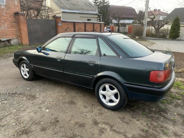 Зелений Ауді 80, об'ємом двигуна 2 л та пробігом 200 тис. км за 2200 $, фото 10 на Automoto.ua