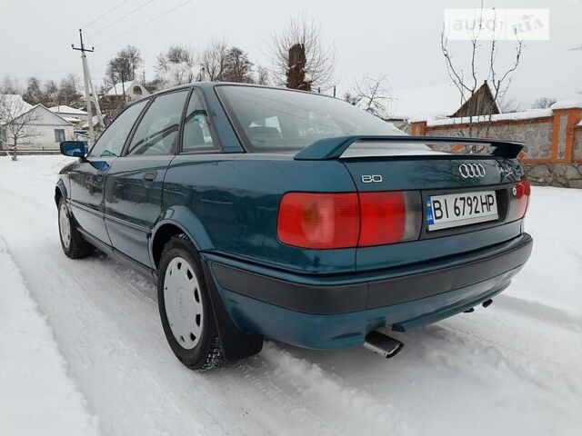 Зелений Ауді 80, об'ємом двигуна 2 л та пробігом 197 тис. км за 4100 $, фото 8 на Automoto.ua