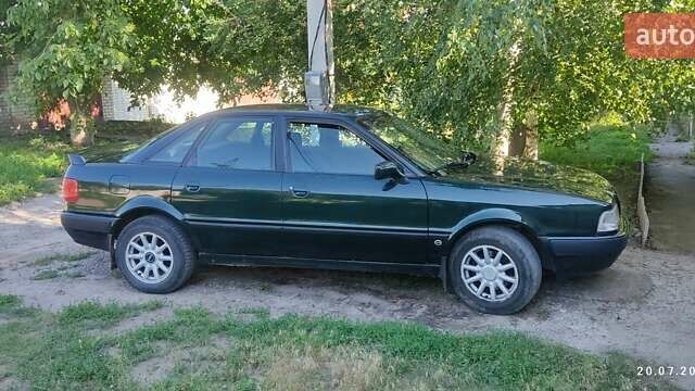 Зелений Ауді 80, об'ємом двигуна 2.3 л та пробігом 390 тис. км за 2000 $, фото 4 на Automoto.ua