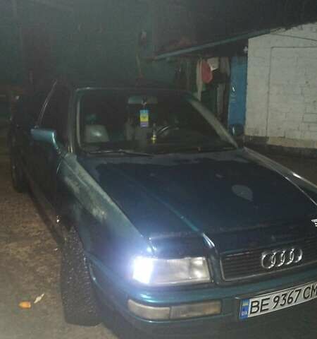 Зеленый Ауди 80, объемом двигателя 2.8 л и пробегом 550 тыс. км за 3300 $, фото 9 на Automoto.ua