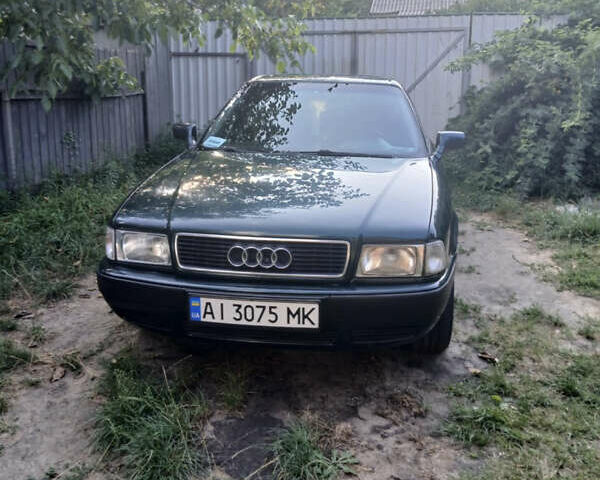Зеленый Ауди 80, объемом двигателя 1.98 л и пробегом 480 тыс. км за 2400 $, фото 1 на Automoto.ua
