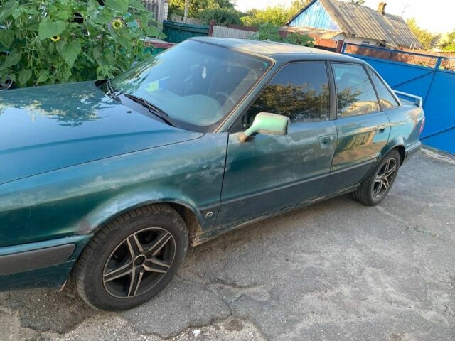 Зеленый Ауди 80, объемом двигателя 2.6 л и пробегом 3 тыс. км за 1100 $, фото 5 на Automoto.ua