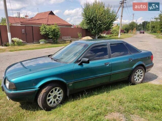 Зеленый Ауди 80, объемом двигателя 1.98 л и пробегом 347 тыс. км за 3200 $, фото 6 на Automoto.ua