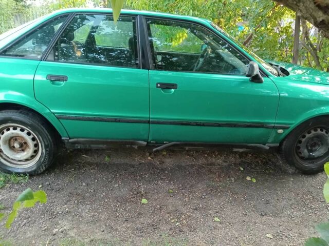 Зеленый Ауди 80, объемом двигателя 1.9 л и пробегом 400 тыс. км за 799 $, фото 2 на Automoto.ua