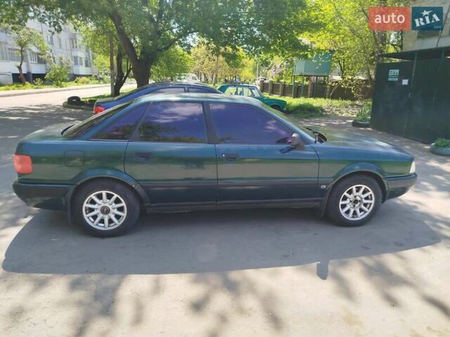 Зелений Ауді 80, об'ємом двигуна 2 л та пробігом 276 тис. км за 3500 $, фото 2 на Automoto.ua