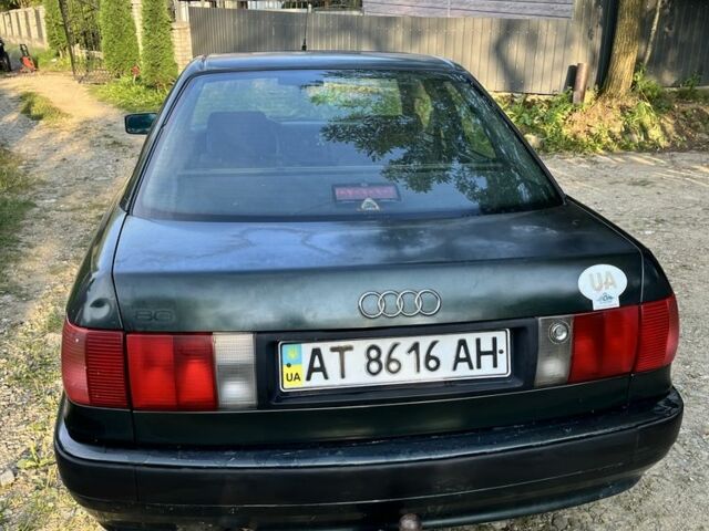 Зеленый Ауди 80, объемом двигателя 2 л и пробегом 300 тыс. км за 1700 $, фото 7 на Automoto.ua