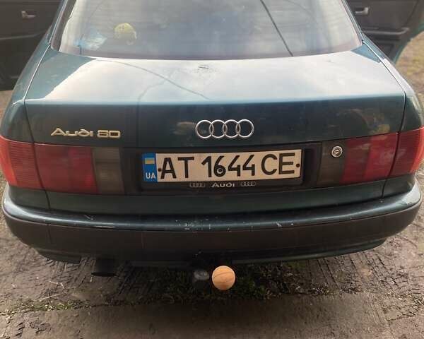 Зеленый Ауди 80, объемом двигателя 2 л и пробегом 310 тыс. км за 2500 $, фото 3 на Automoto.ua
