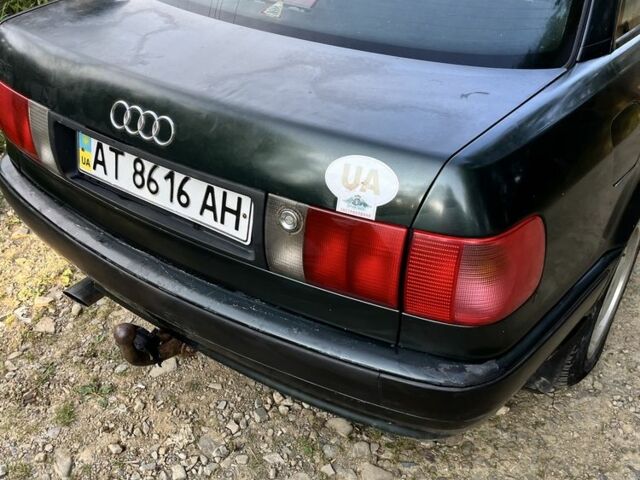 Зеленый Ауди 80, объемом двигателя 2 л и пробегом 300 тыс. км за 1700 $, фото 4 на Automoto.ua