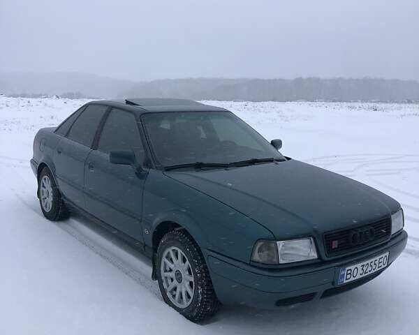 Зеленый Ауди 80, объемом двигателя 1.98 л и пробегом 200 тыс. км за 3250 $, фото 3 на Automoto.ua