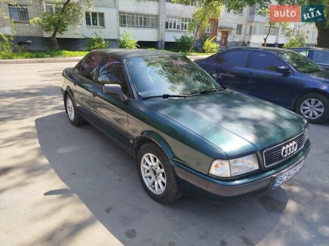 Зелений Ауді 80, об'ємом двигуна 2 л та пробігом 276 тис. км за 3500 $, фото 1 на Automoto.ua