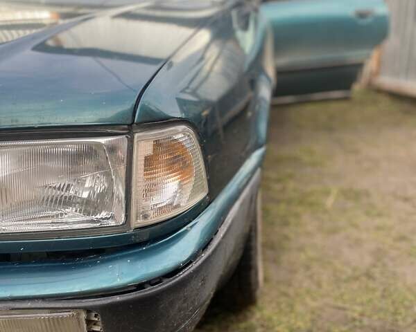 Зеленый Ауди 80, объемом двигателя 2 л и пробегом 310 тыс. км за 2500 $, фото 1 на Automoto.ua