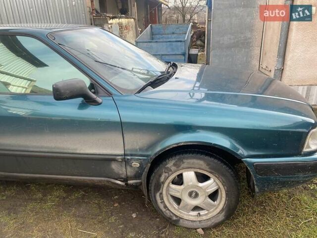 Зеленый Ауди 80, объемом двигателя 2 л и пробегом 310 тыс. км за 2500 $, фото 7 на Automoto.ua