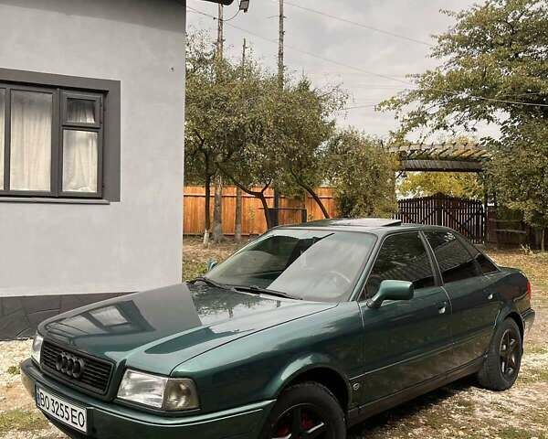 Зеленый Ауди 80, объемом двигателя 1.98 л и пробегом 200 тыс. км за 3250 $, фото 2 на Automoto.ua