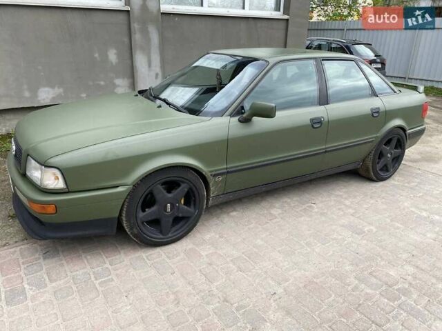 Зелений Ауді 80, об'ємом двигуна 2 л та пробігом 396 тис. км за 4000 $, фото 2 на Automoto.ua