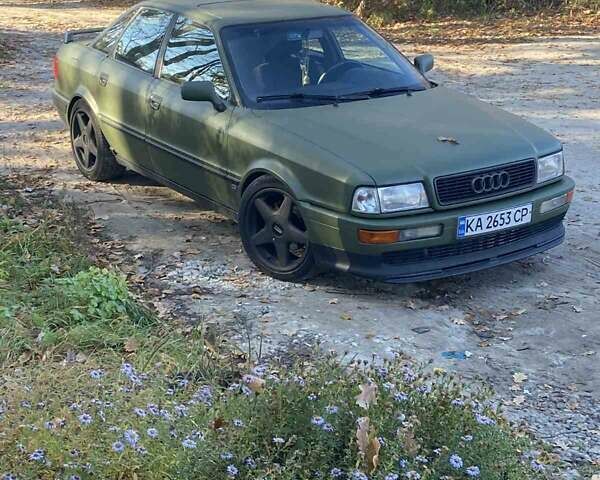 Зелений Ауді 80, об'ємом двигуна 2 л та пробігом 396 тис. км за 4000 $, фото 5 на Automoto.ua