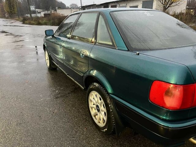Зеленый Ауди 80, объемом двигателя 2 л и пробегом 300 тыс. км за 3500 $, фото 7 на Automoto.ua