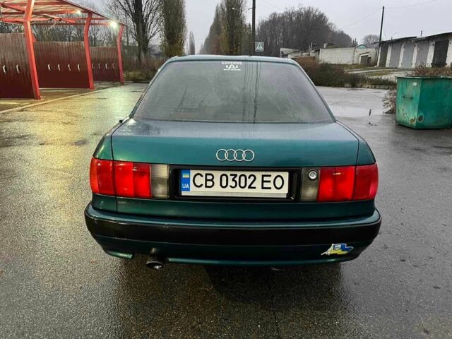 Зеленый Ауди 80, объемом двигателя 2 л и пробегом 300 тыс. км за 3500 $, фото 9 на Automoto.ua