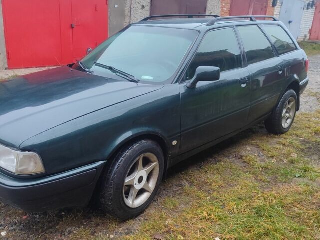 Зеленый Ауди 80, объемом двигателя 2.8 л и пробегом 327 тыс. км за 3200 $, фото 3 на Automoto.ua