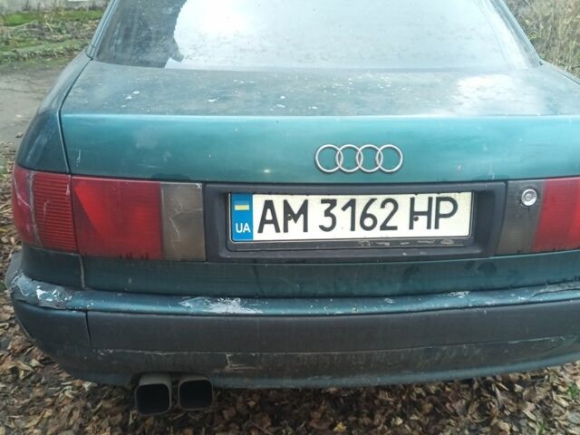 Зеленый Ауди 80, объемом двигателя 2 л и пробегом 2 тыс. км за 1200 $, фото 3 на Automoto.ua