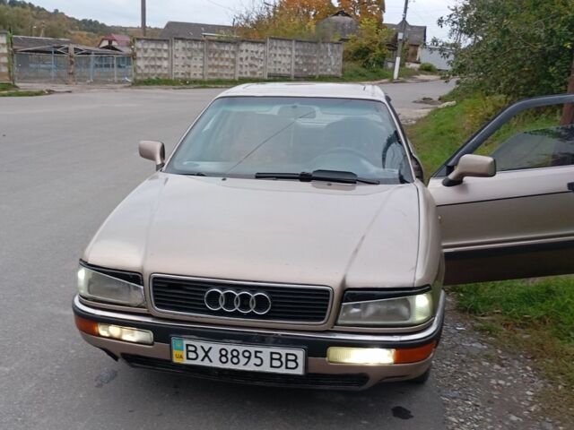 Бежевый Ауди 90, объемом двигателя 2.2 л и пробегом 333 тыс. км за 1500 $, фото 19 на Automoto.ua