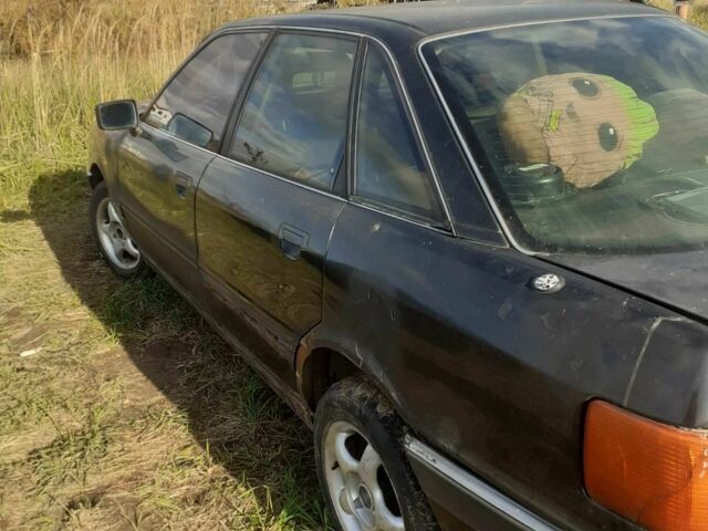 Чорний Ауді 90, об'ємом двигуна 2 л та пробігом 313 тис. км за 800 $, фото 2 на Automoto.ua