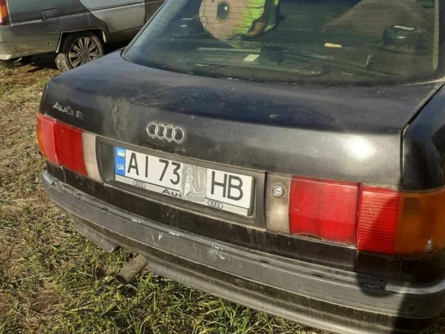 Чорний Ауді 90, об'ємом двигуна 2 л та пробігом 313 тис. км за 800 $, фото 4 на Automoto.ua