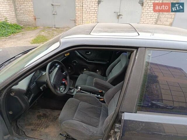 Черный Ауди 90, объемом двигателя 2.31 л и пробегом 300 тыс. км за 1600 $, фото 3 на Automoto.ua